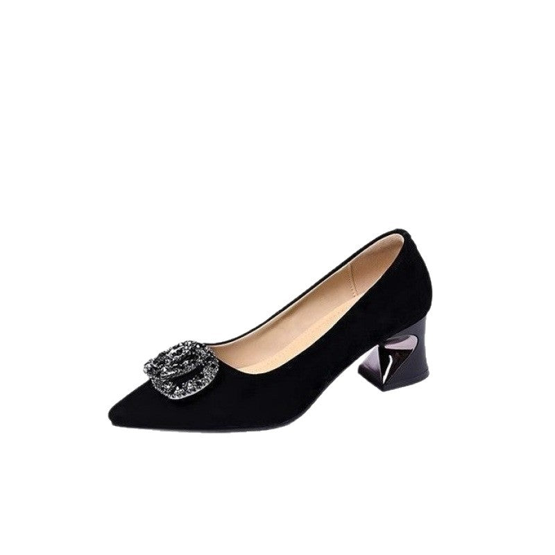Damen High Heels Pumps Elegantes Schmuckdesign