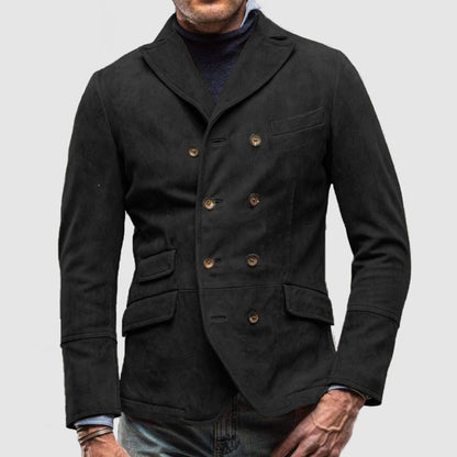 Herren Blazer Wildleder Elegant