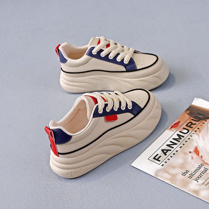 Damen Sneaker Bequem Atmungsaktiv Chunky