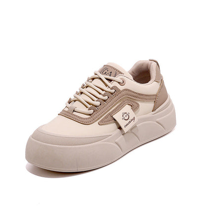 Damen Sneaker Dicke Sohle Atmungsaktives Material