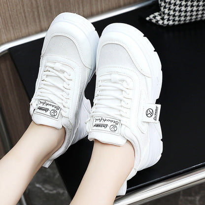 Damen Sneaker Chunky Sportlich Atmungsaktiv Bequem