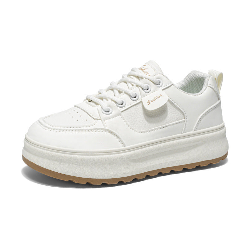 Damen Plattform Sneaker Sportlich Bequem