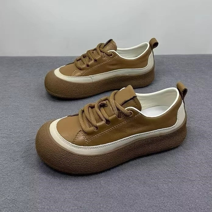 Damen Sneaker Chunky Weich Bequem