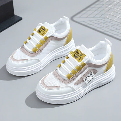 Damen Sneaker Atmungsaktives Mesh Dämpfende Sohlen