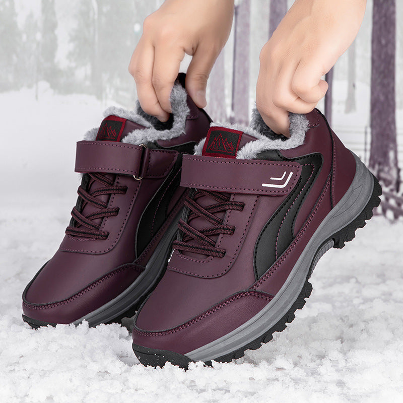 Damen Winterstiefel Warm Isoliert Rutschfest Wasserdicht