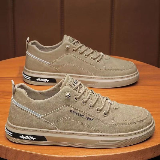 Damen Sneaker Veloursleder Modern Schuhe - Norvielle