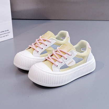 Damen Sneaker Atmungsaktives Mesh Hoch Sportlich