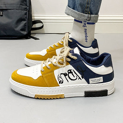 Damen Sneaker Lässig Schnürschuhe Bequem Modisch