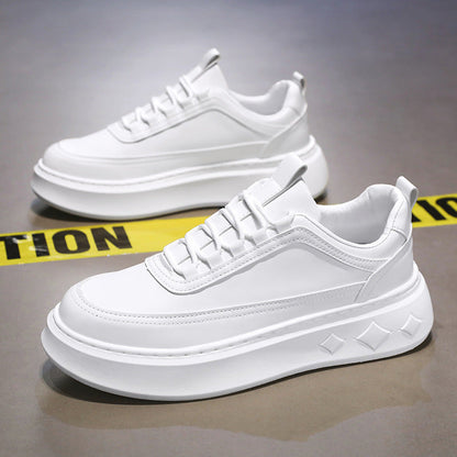 Damen Plateau Sneaker Ledersohlen Hochwertig