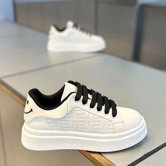Damen Sneaker Weiße Sportschuhe Komfortabel - Norvielle