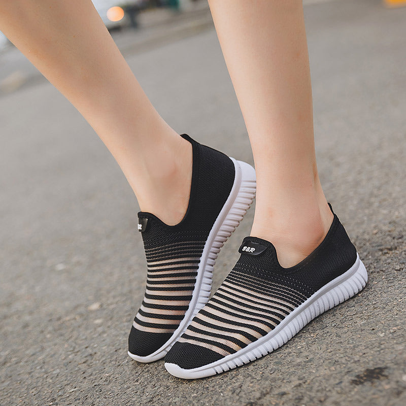 Damen Sneaker Leicht Luftig Sportlich - Norvielle