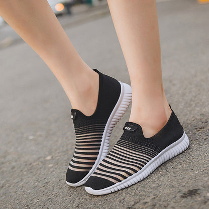 Damen Sneaker Leicht Luftig Sportlich - Norvielle