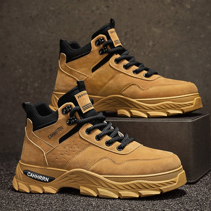 Herren Wanderschuhe Robust Atmungsaktiv Rutschfest