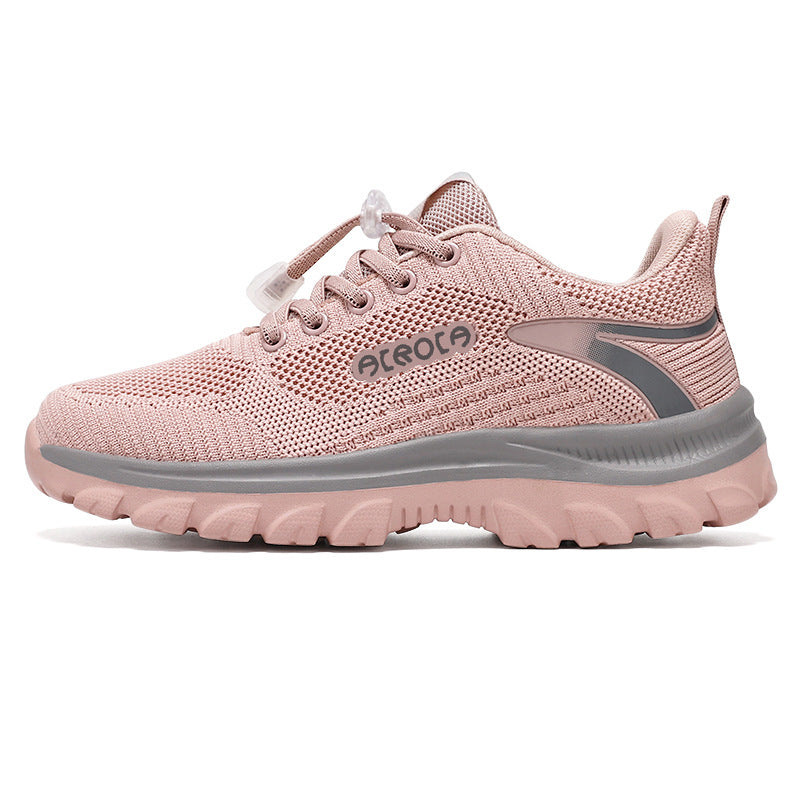 Damen Laufschuhe Schnellschnürsystem Flexibel
