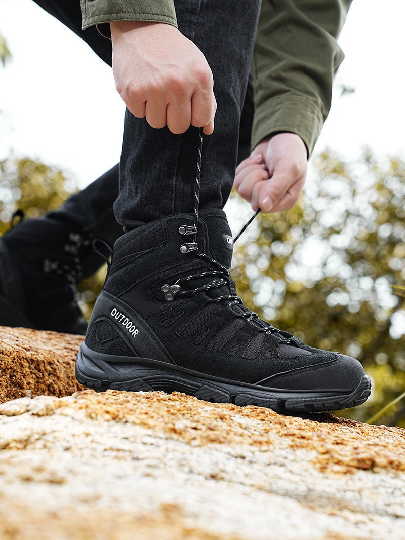 Damen Wanderschuhe Robust Knöchelschutz Outdoorschuhe