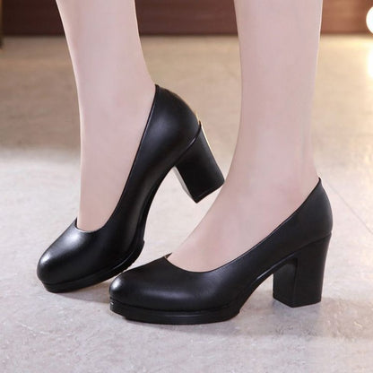 Damen High Heels Pumps Elegant Schwarz - Norvielle