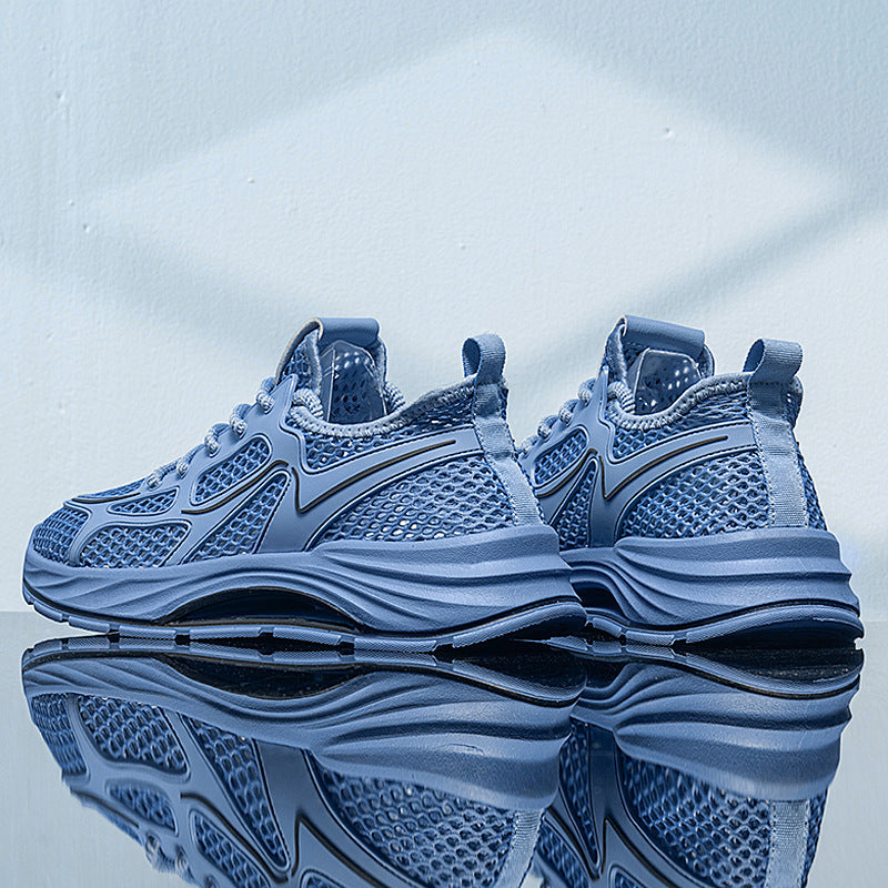 Damen Sneaker Sportlich Mesh Atmungsaktives Obermaterial