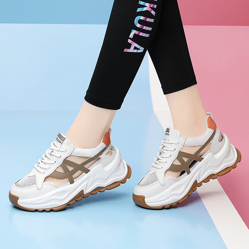 Damen Sneaker Atmungsaktives Mesh Komfort Schuhe