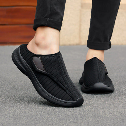 Damen Hausschuhe Elastisch Rutschfest Bequem