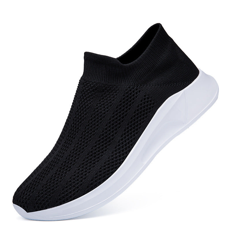 Damen Sneaker Atmungsaktives Strick Bequem Flexibel