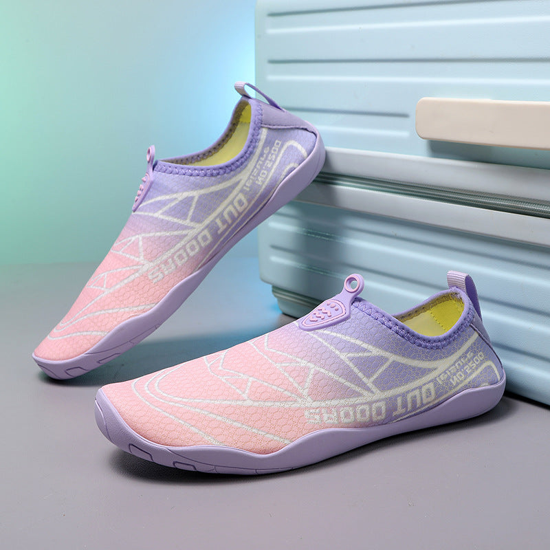 Damen Wasserschuhe Aqua Rutschfest Schnelltrocker