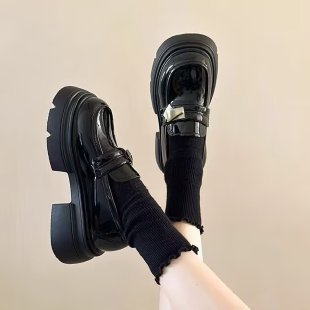 Damen Loafer Schuhe Plateau Robust