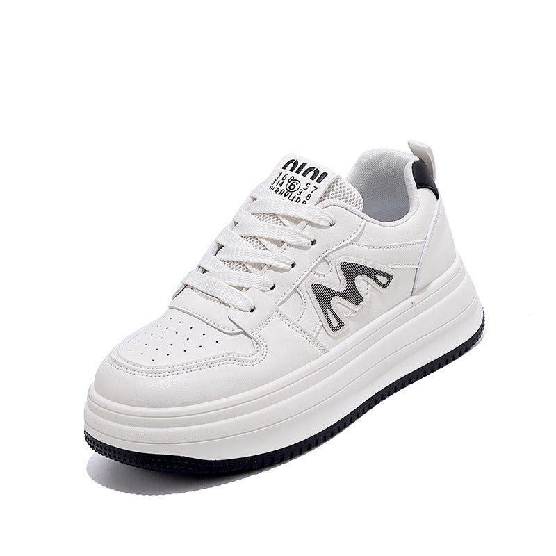 Damen Chunky Sneaker Plateau Komfortschuhe
