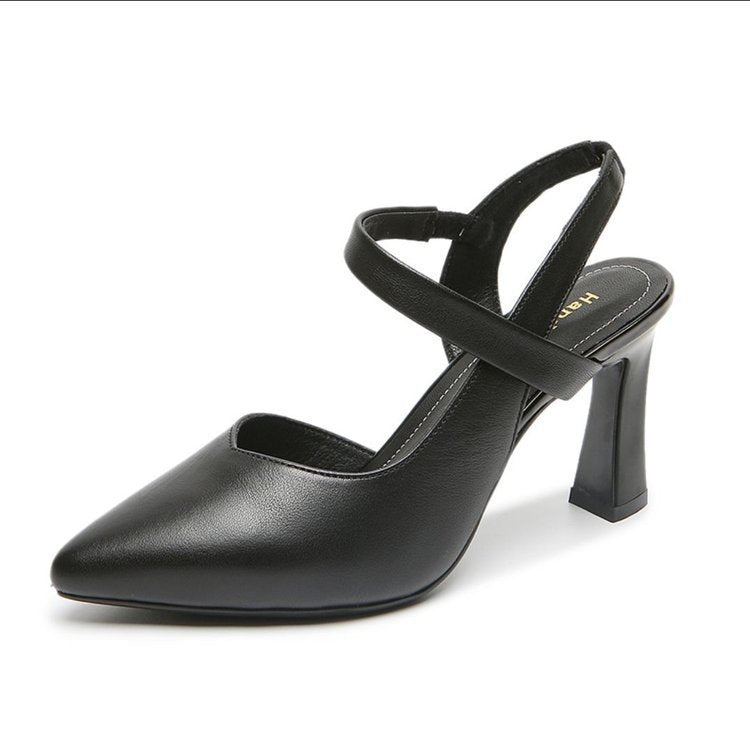 Damen Slingpumps Elegante Absätze Verstellbarer Riemen
