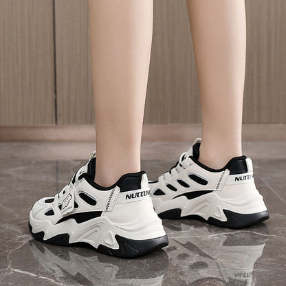 Damen Sneaker Atmungsaktives Mesh Komfort-Sohle