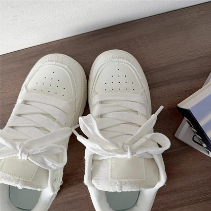 Damen Sneaker Weiches Obermaterial Bequeme Laufsohle