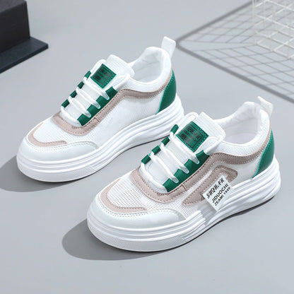 Damen Sneaker Atmungsaktives Mesh Dämpfende Sohlen