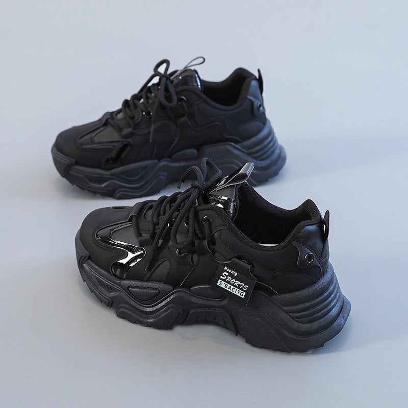 Damen Sneaker Chunky Atmungsaktives Obermaterial