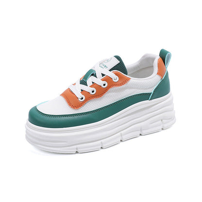 Damen Sneaker Hochplateau Komfortabel