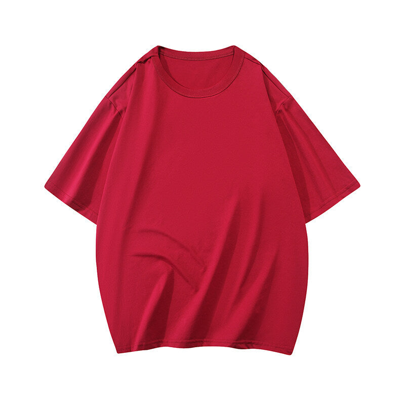Damen Oversized T-Shirt Lässig Baumwolle