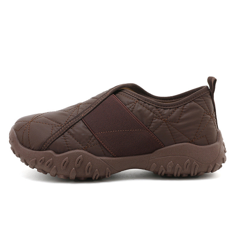 Damen Rutschfeste Outdoor-Slipper Warm Bequem