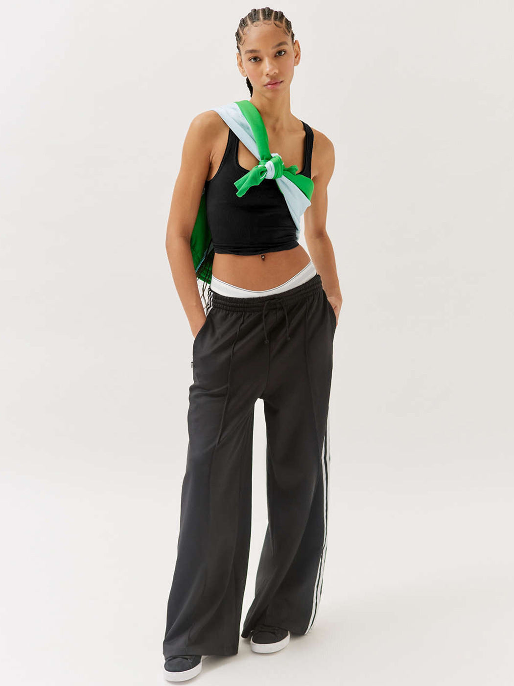 Damen Tanktop Ärmellos Sportlich Modern