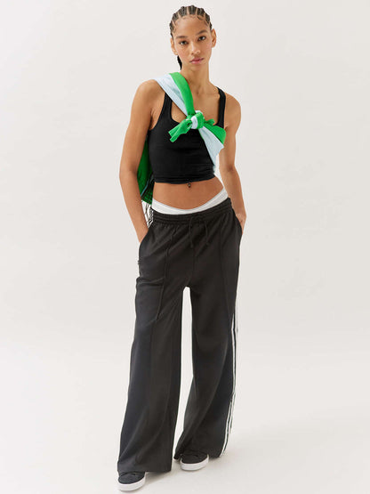 Damen Tanktop Ärmellos Sportlich Modern