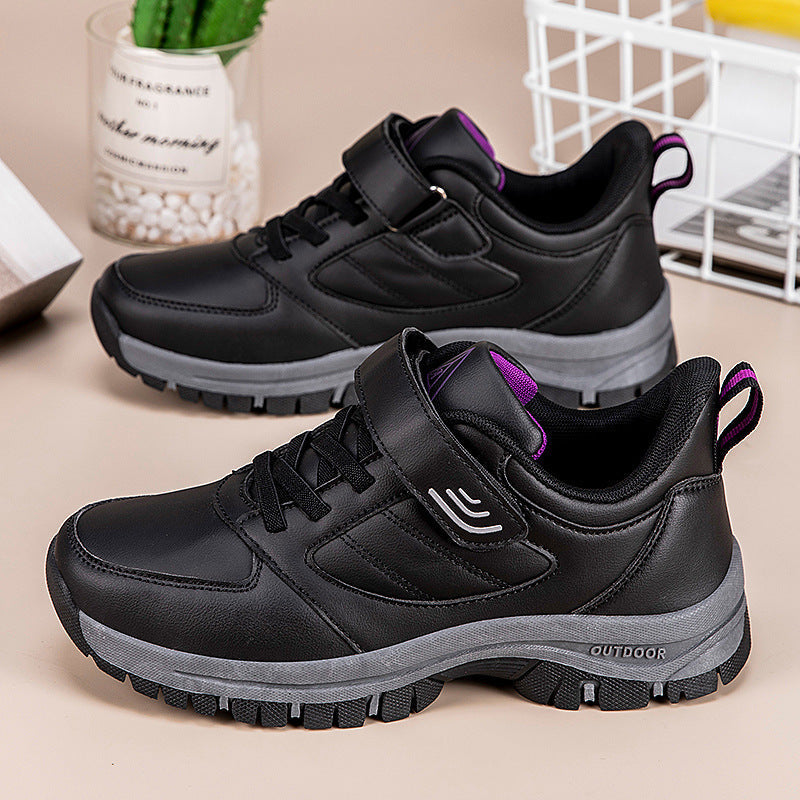 Damen Outdoor Sneaker Klettverschluss Bequem
