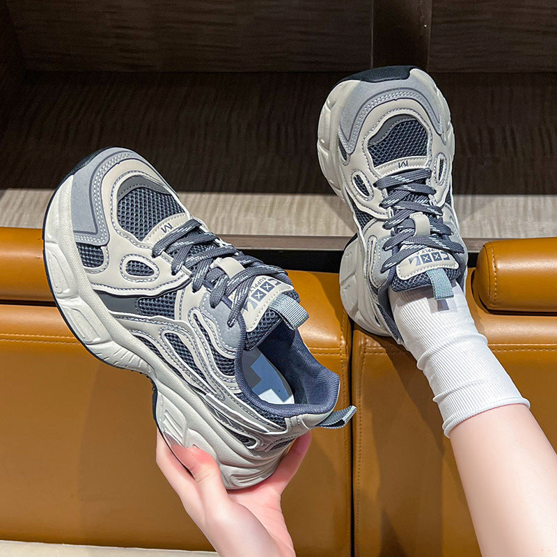 Damen Sneaker Sportlich Komfortabel Weiches Innenleben