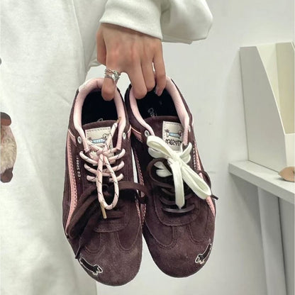 Damen Halbschnürschuhe Schick