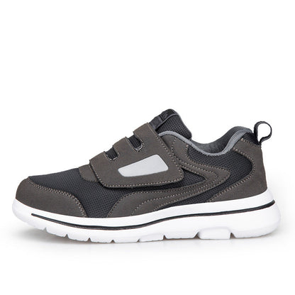 Damen Sneaker Atmungsaktiv Klettverschluss Freizeitschuhe