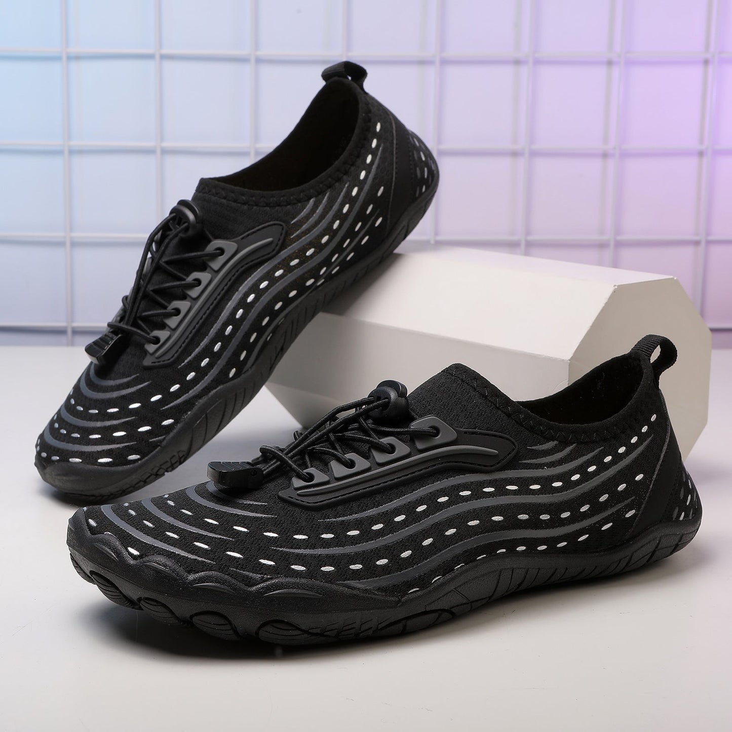 Damen Laufschuhe Atmungsaktiv Rutschfest Sneaker
