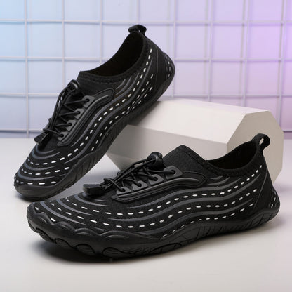 Damen Laufschuhe Atmungsaktiv Rutschfest Sneaker