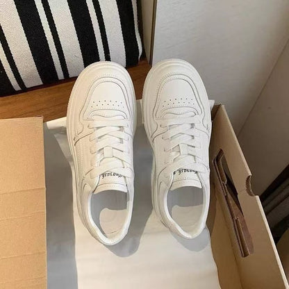 Damen Hochplateau Sneaker Bequem
