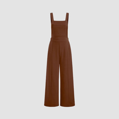 Damen Weitbein-Overall mit Taschen Modern