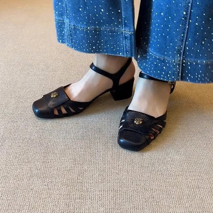 Damen Sandalen Komfortabel mit Applikation