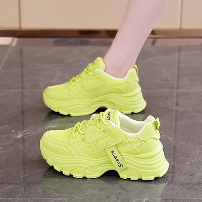 Damen Sneaker Chunky Atmungsaktives Mesh Weich