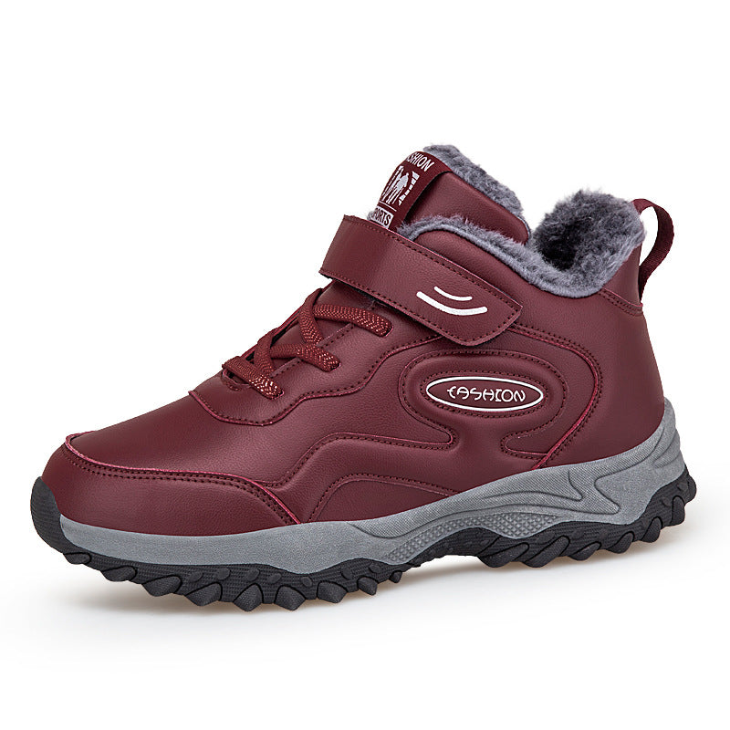 Damen Schnürstiefel Warm Winterstiefel Heidi Style