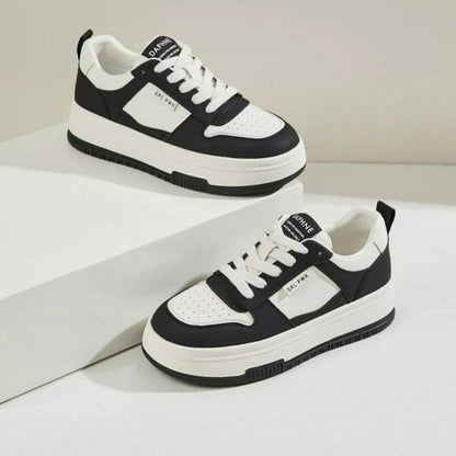 Damen High- Sneaker Atmungsaktives Leder