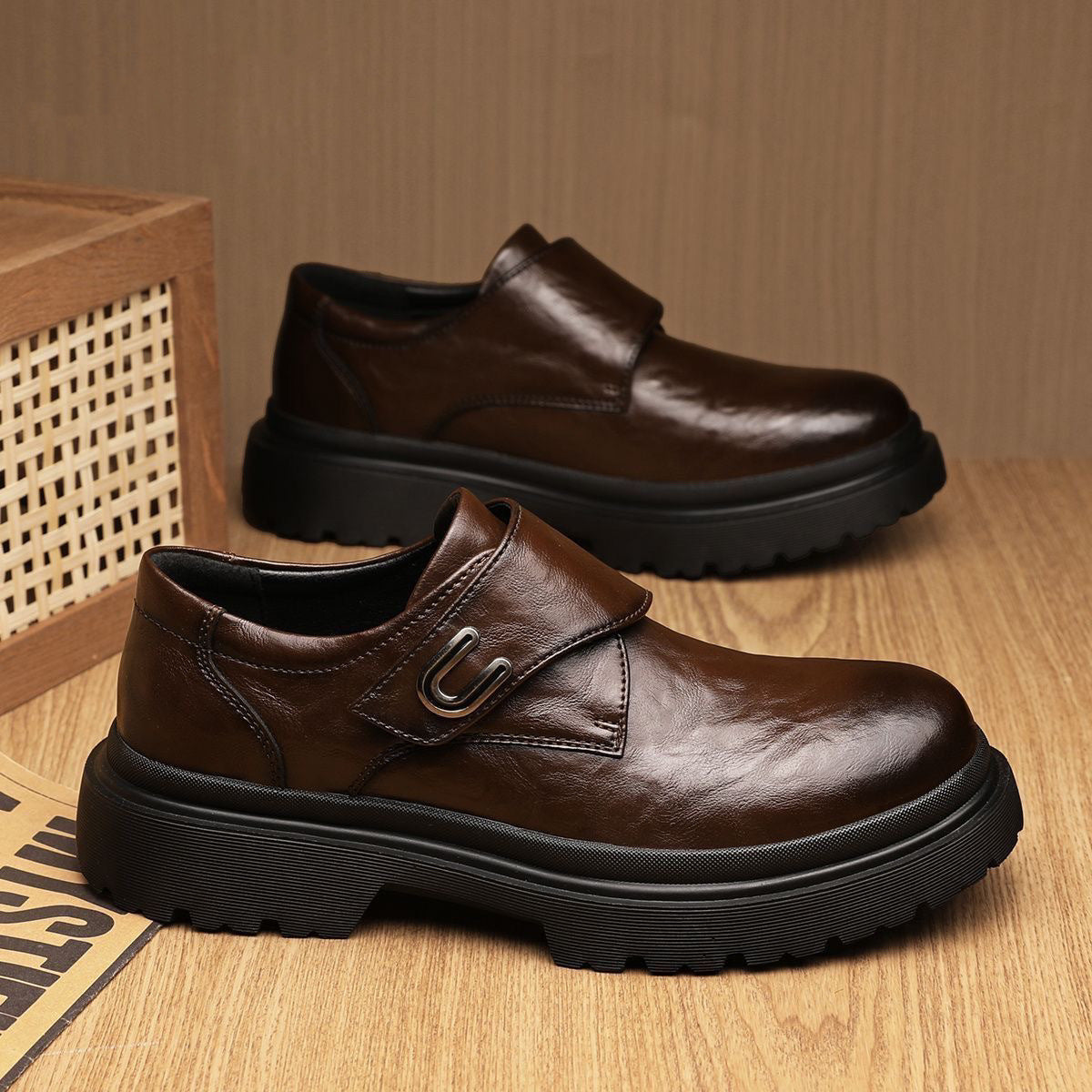 Damen Slip-On Schuhe Elegante Rutschfeste Sohle